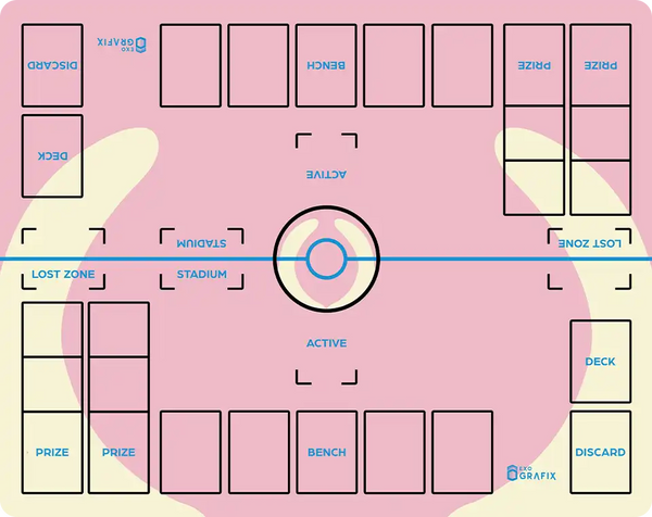 Playmat on desk